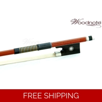 Woodnote VIB-350 Fine Octagonal Brazilwood Violin Bow - Straight / Strong